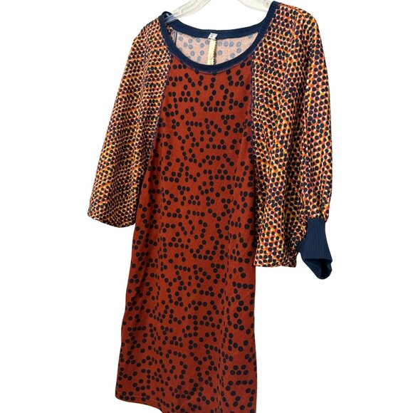 Uncle Frank Women's Vintage Balloon Sleeves Mini Dress - Size Small - Picture 4 of 8